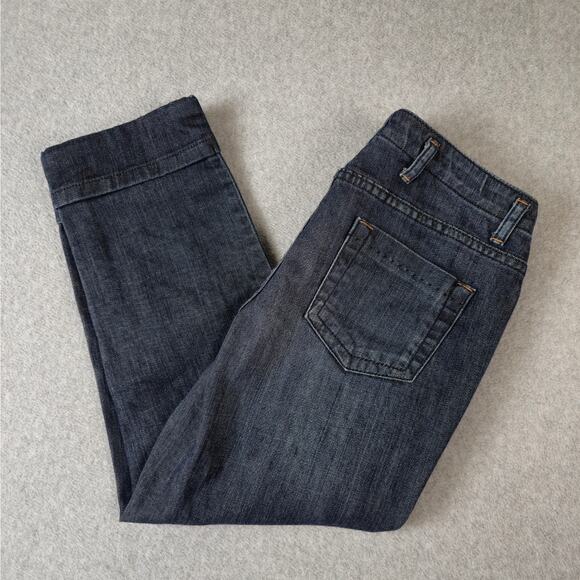 A New Approach Jeans Womens Size 4 Denim crop Capri Length - Picture 1 of 13